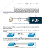 EtherChannel - High Speed Data Transmission