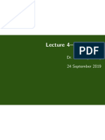 Lecture 4-Chapter 3: Dr. Guofeng Zhang 24 September 2019