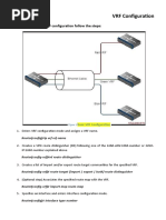 VRF Configuration: For Some Very Basic VRF Configuration Follow The Steps