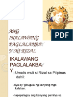 Ikalawang Paglalakbay Ni Rizal