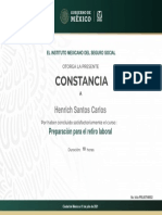 Constancia Curso de Retiro Laboral