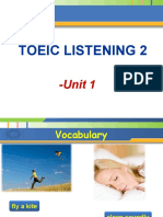 Toeic Listening 2: - Unit 1
