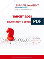 Target 2021 Environment Geography I WWW - Iasparliament.com1