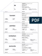 Basic Tagalog Flashcards