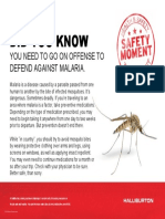 Did You Know: You Need To Go On Offense To Defend Against Malaria