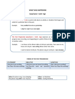 Verb 2 VS Was&were + Verb - Ing