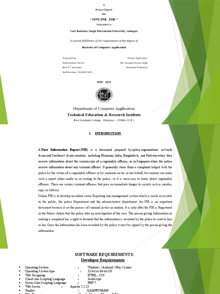 Project Bca | PDF | Operating System | World Wide Web