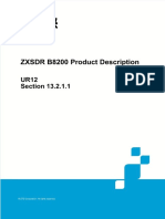 ZXSDR B8200 Product Description: UR12 Section 13.2.1.1