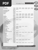 Easytip Z Series Codelist