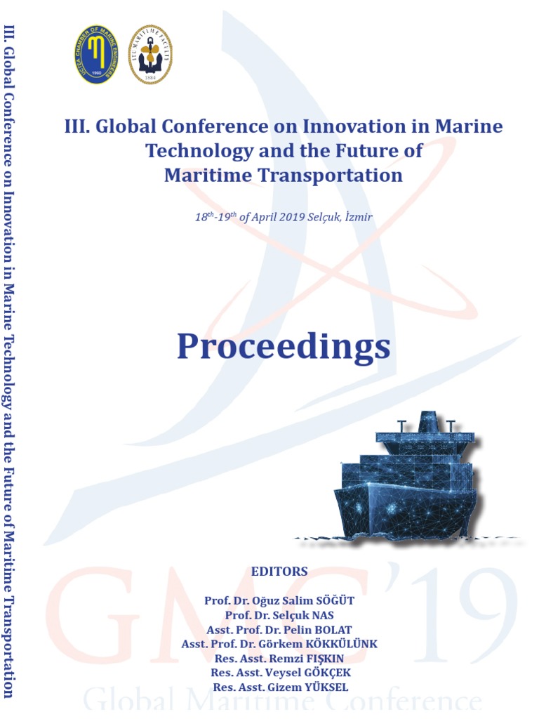 Proceedings: III. Global Conference On Innovation in Marine Technology ...