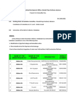 Proceedings of The Mandal Parishad Development Officer, Mandal Praja Parishad, Jalumuru