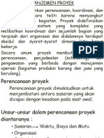 Manjemen Proyek