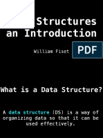 Data Structures An Introduction: William Fiset