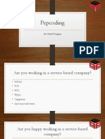 Pepcoding: Job Switch Program