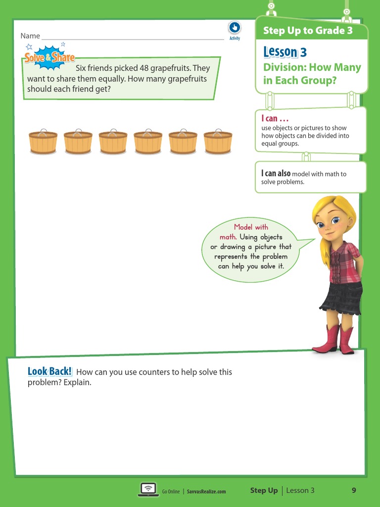 Matth Thursday 03-06-2021 Step Up Grade 3 - Lesson 3 | PDF | Teaching ...