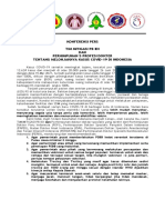 Konferensi Pers Tim Mitigasi PB IDI dan Perhimpunan 5 Profesi Dokter Tentang Melonjaknya Kasus COVID-19 di Indonesia