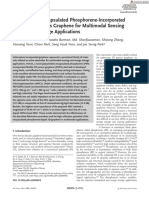 Polyaziridine-Encapsulated Phosphorene-Incorporated Flexible 3D Porous Graphene For Multimodal Sensing and Energy Storage Applications