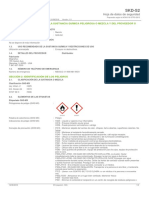 SKD S2 Liquid - Safety Data Sheet - Espanol