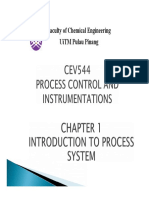 Chapter 1 Introduction To Process System