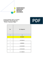 Pencatatan & Pelaporan COVID-19 RS TNI AD Alangka Raya