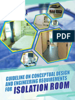 Guideline on Conceptual Design and Engineering Requirements for Isolation Room