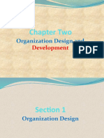Chapter Two: Organization Design and