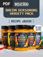 Bacon Seasoning Variety Pack: Recipe Book