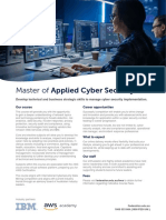 Master of Applied Cyber Security