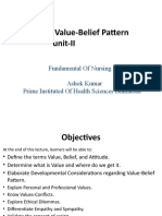 02 Unit - Value-Belief Pattern