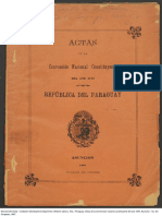 Paraguay 1870, Constitución