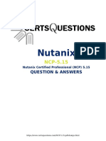 Nutanix: Question & Answers