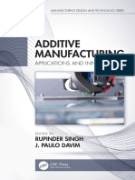 Additive Manufacturing: Applications and Innovations