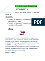 Assignment-1: Fundamentals of Electronics Engineering