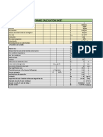 Butterfly Valve Hydrodynamic Calculation Sheet: S D Max 3