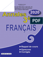 Annales Francais 3e