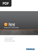 Petrel - 2019-1 - Installation Guide