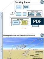 Tracking Radar Functions & Parameter Estimation
