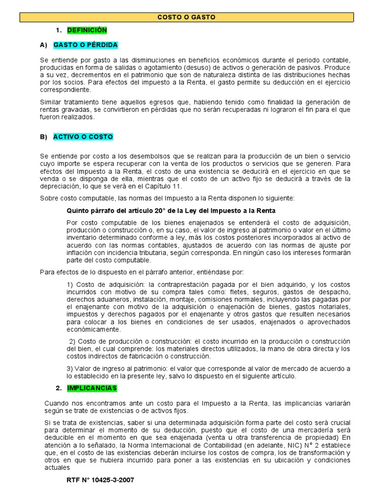 Control 8 - 12 - 06 - 21 | PDF | Costo | Impuesto sobre la renta