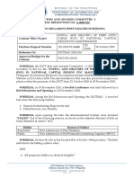 Shall Declare The Bidding A Failure When: XXX C) All Prospective Bidders Are Declared Ineligible "