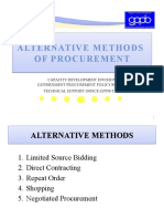 03 Alternative Methods of Procurement