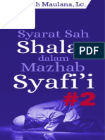 105 Syarat Sah Shalat Dalam Mazhab Syafii Jilid 2 Galih