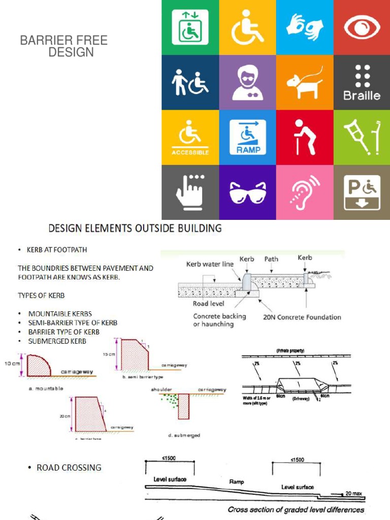 Barrier Free Design PDF Door Wheelchair