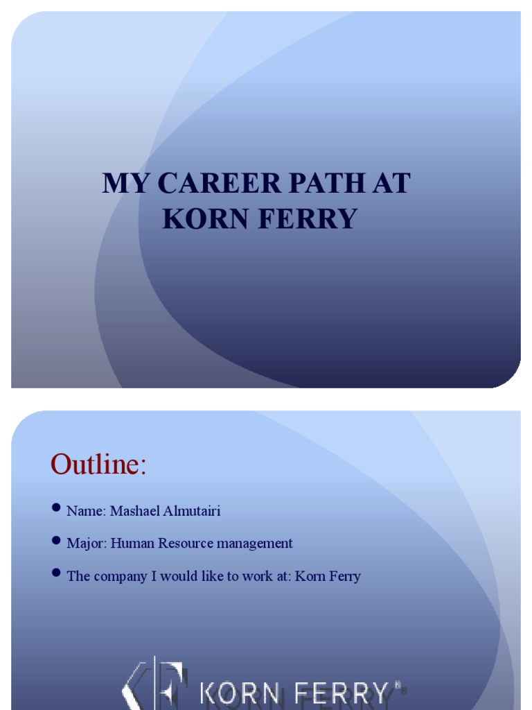 Career Path Insights at Korn Ferry | PDF
