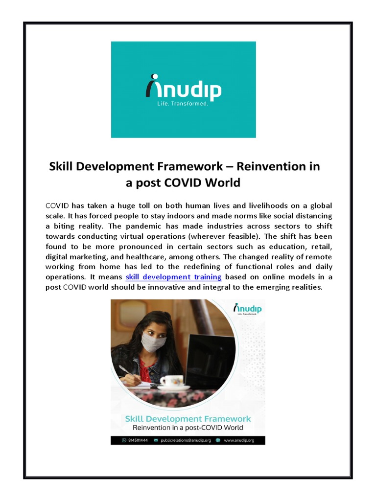 Skill Development Framework - Reinvention in A Post Covid World | PDF ...