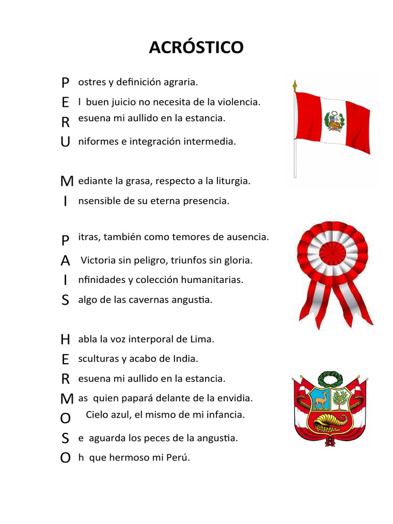 ACRÓSTICO | PDF