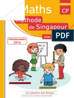 Guide Pédagogique Méthode de Singapour CP