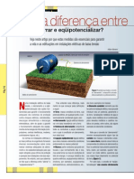 Qual A Diferença Entre Aterrar e Equipotencializar?