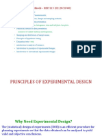 13 - Principles of Experimental Designs - CRD