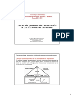 Absorción Distribucion y Eliminación de Fármacos