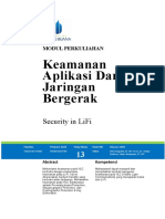 Modul Keamanan Aplikasi Dan Jaringan Bergerak (TM13)